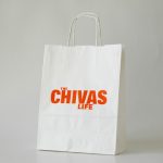 Torba papierowa biała - The Chivas Life
