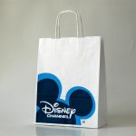Torba papierowa biała - Disney